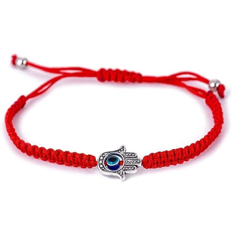 Hamsa Hand Red String Bracelet - Evil Eye Protection - Image 2