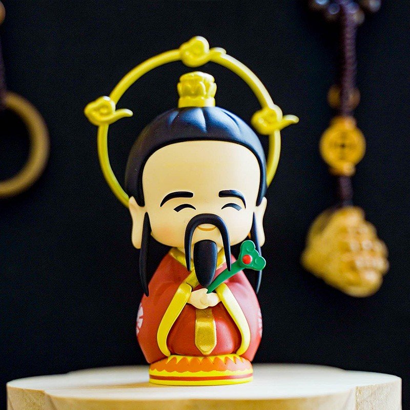 Taoist "Three Pristine One" figurine - Image 3