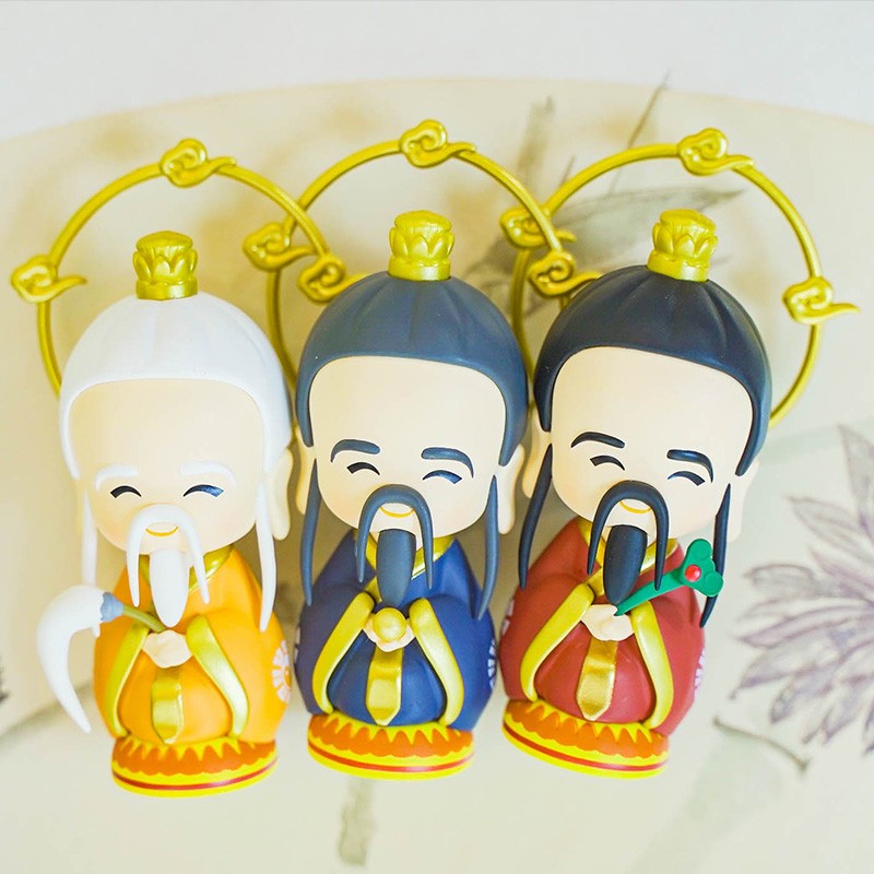 Taoist "Three Pristine One" figurine - Image 5