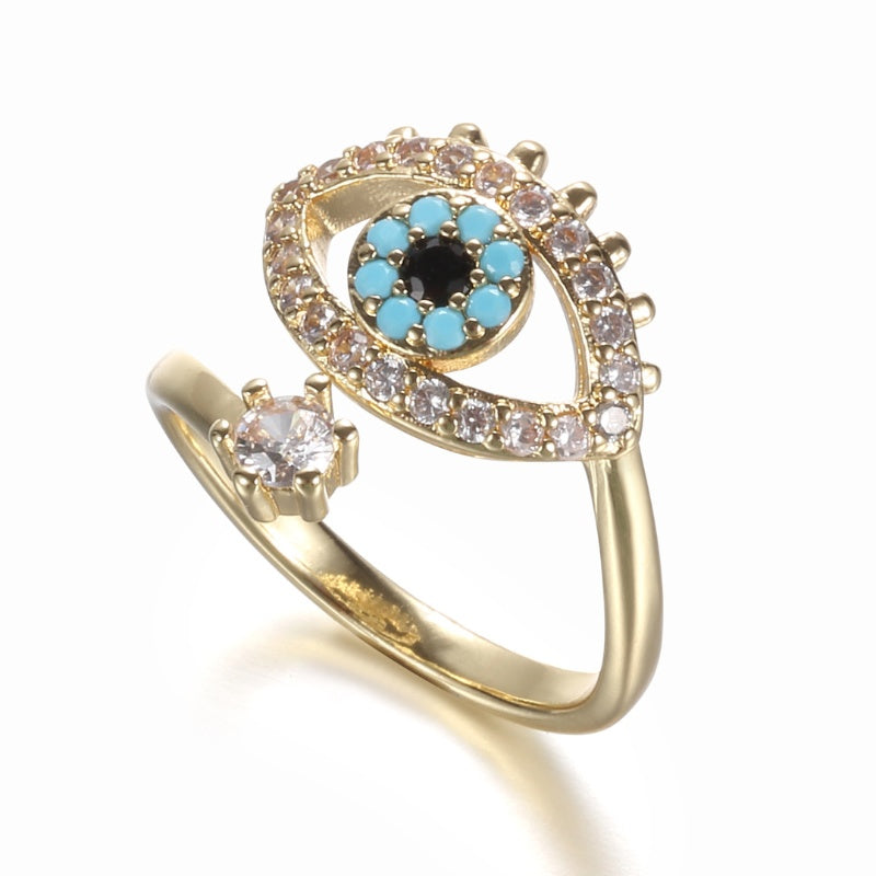 Evil Eye Protection Ring - Image 2