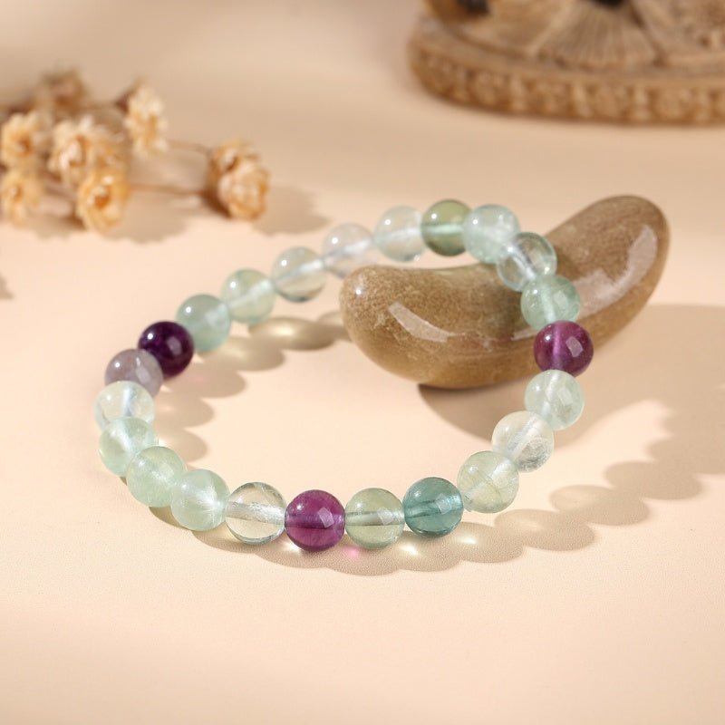 Rainbow Fluorite Healing Bracelet - Image 2